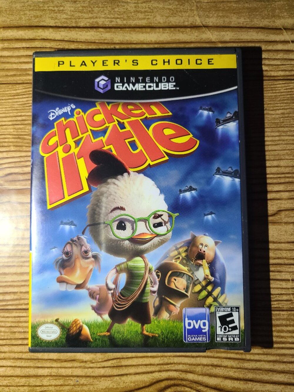 Chicken Little Nintendo Gamecube Game (CIB)